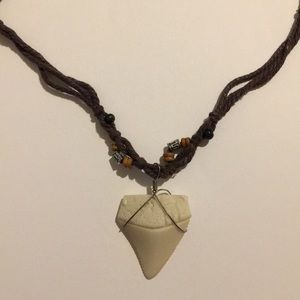 Faux Shark Tooth Necklace